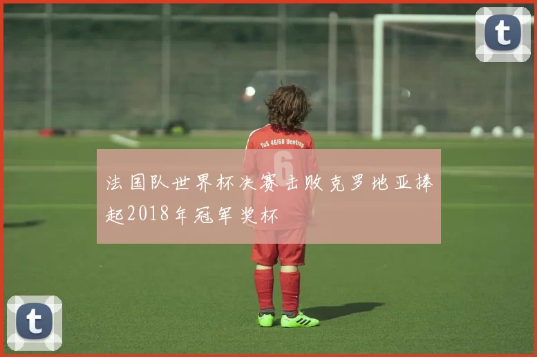 法国队世界杯决赛击败克罗地亚捧起2018年冠军奖杯