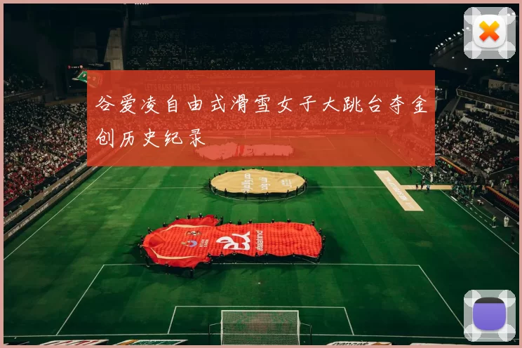 谷爱凌自由式滑雪女子大跳台夺金创历史纪录